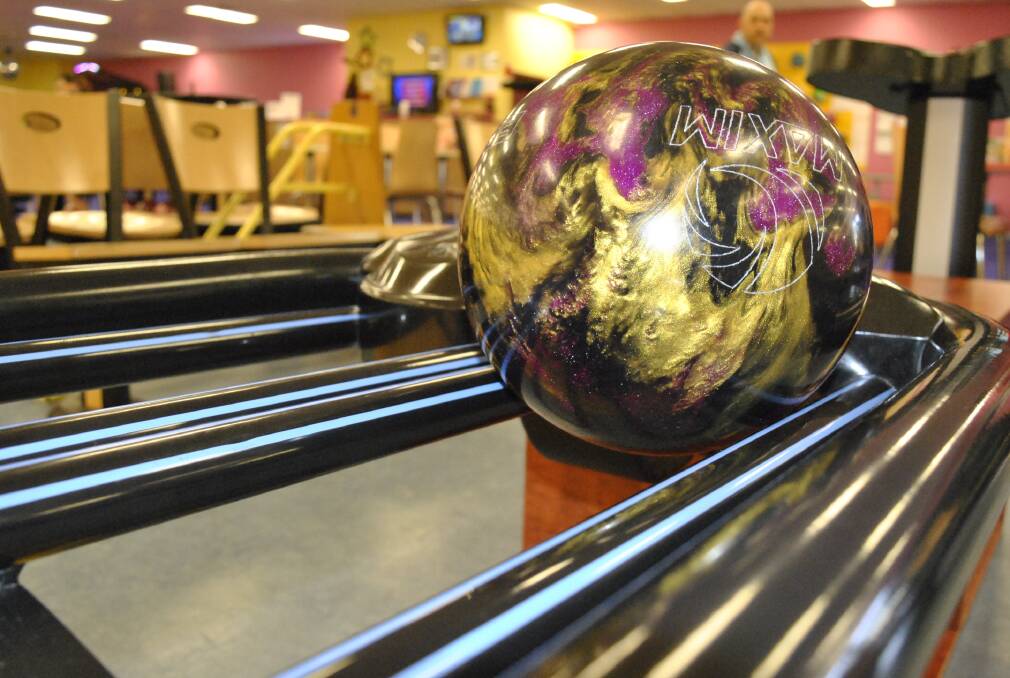 Cherrie Isbister's favourite ten pin bowling ball.