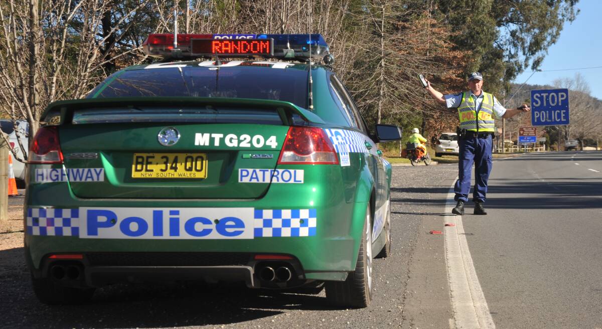 Police urge drivers to slow down over the Anzac Day long weekend period. Photo by Roy Truscott