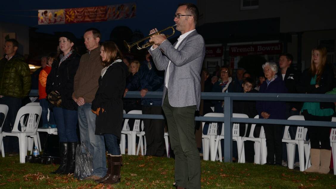The Last Post by Greg Howard at Bowral Dawn Service.