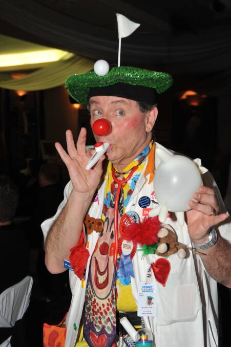 Peter Spitzer attended many of the annual Clown Doctor Balls. Photo by Roy Truscott