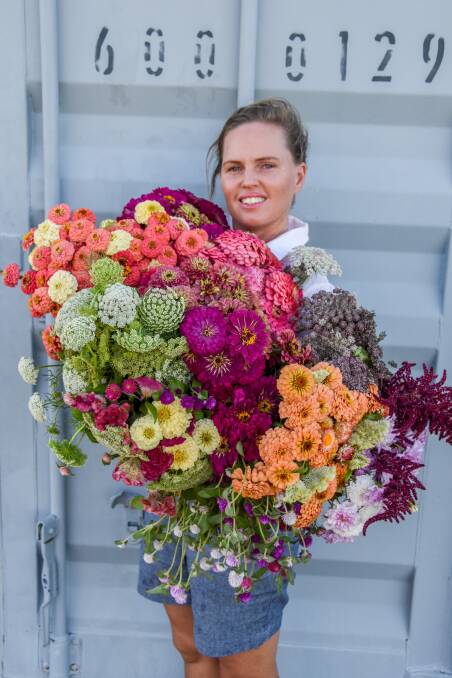Ms Harris said she wanted to offer affordable options to help bring flowers back to weddings. 