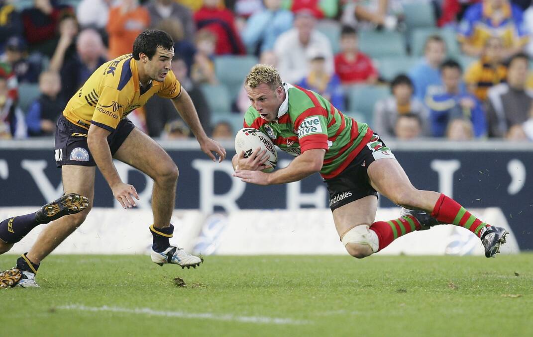 Former Souths player Scott Geddes will be part of the Moss Vale Dragons coaching staff for the 2013 season. 	Photo by Cameron Spencer/Getty Images