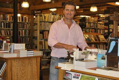 Paul Berkelouw says while times are changing Berekouw Book Barn isn't going anywhere but forward. Photo by Emma Biscoe