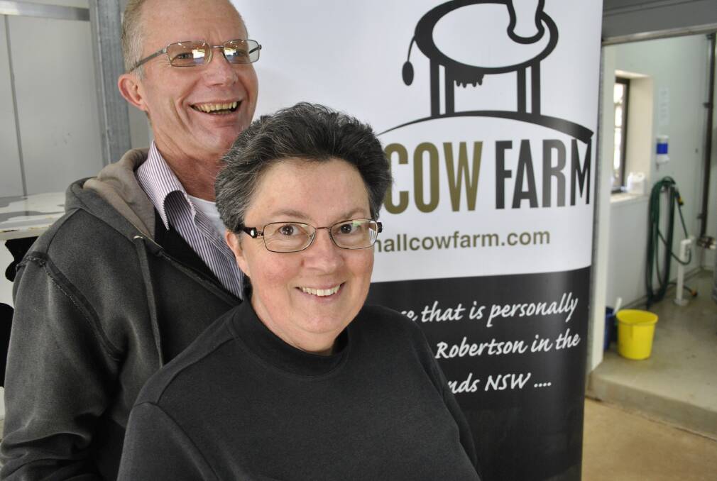 Mark and Lesley Williams from Small Cow Farm in Robertson are finalists for the 2013 prestigious President's Medal - Australia's highest produce accolade. Photo Eliza Winkler