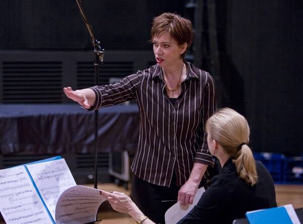 MUSICALLY MINDED: Bowral composer Mary Finsterer works on the soundtrack for a new Australian movie, South Solitary.