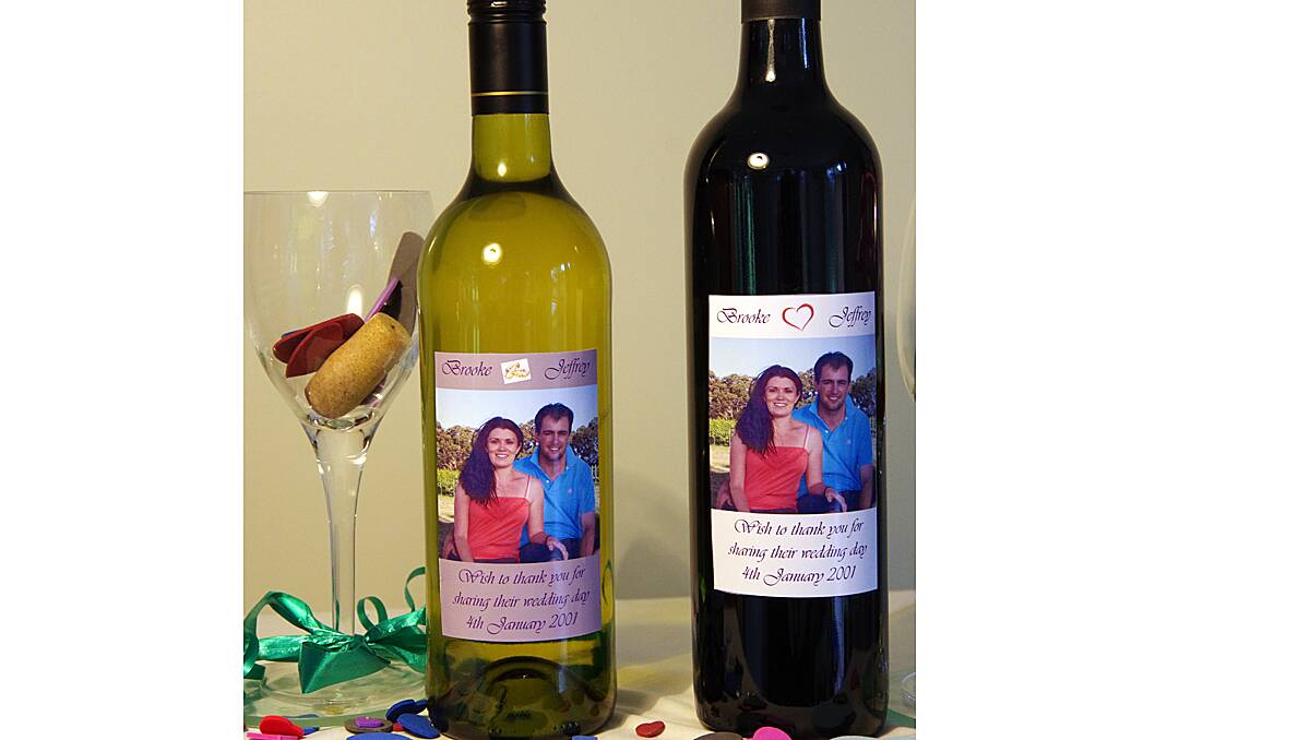 Personalised Meadow Croft wines are a gift idea with a difference for Christmas or any other special occasion.
