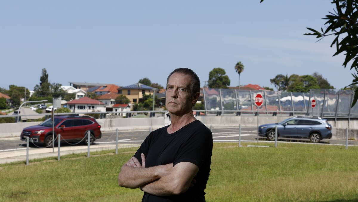 Bill Collins was one of the first on the scene of a fatal accident in Thirroul on Friday, and said he could see it happening again. Picture by Anna Warr