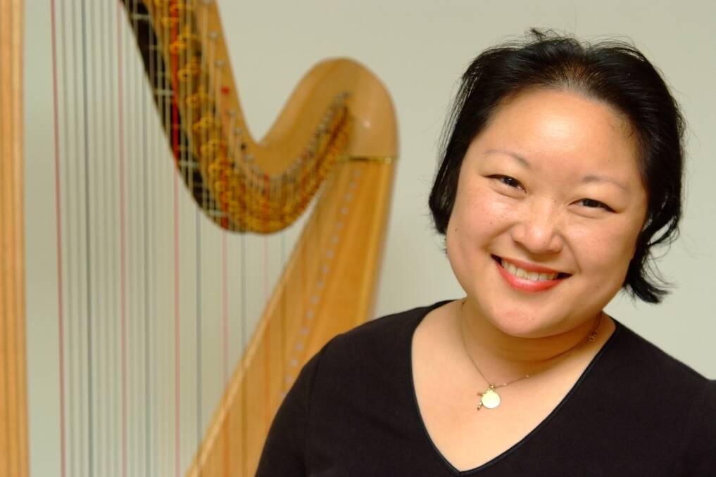 Harpist Verna Lee will perform alongside the Southern Highlands Symphony Orchestra this week. Picture supplied 