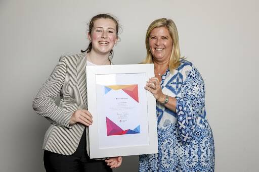 Lola was one of 18 students who spoke about issues impacting young people in regional areas as part of the Regional Youth Taskforce with Minister for Regional Youth, Hon. Bronnie Taylor MLC. Picture: Supplied 