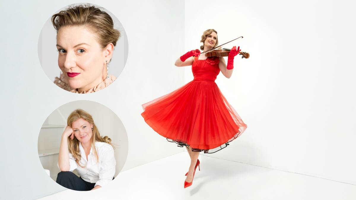 Celeste Lazarenko and Helen Sherman will perform with the Australian Haydn Ensemble this week in Bowral. Picture supplied 