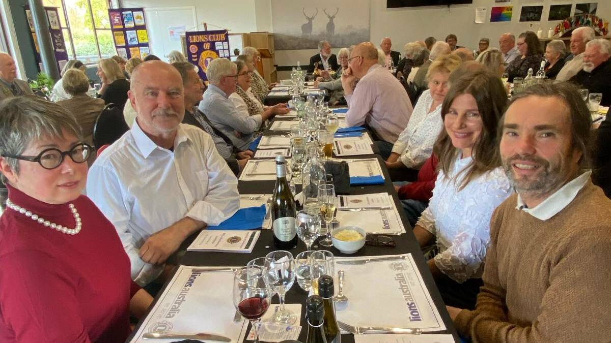 Members of the Bundanoon Lions Club celebrated at the Bundanoon Club. Picture: Supplied 