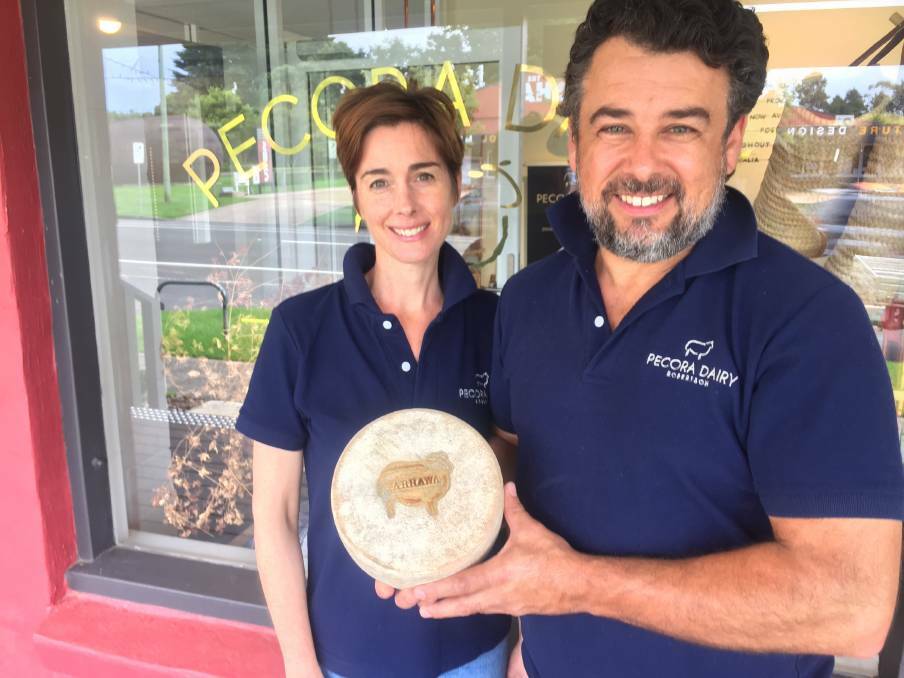 The passion and love Michael and Cressida Cains put into their Yarrawa Cheese could be awarded the Annual President's Medal. Picture: Supplied
