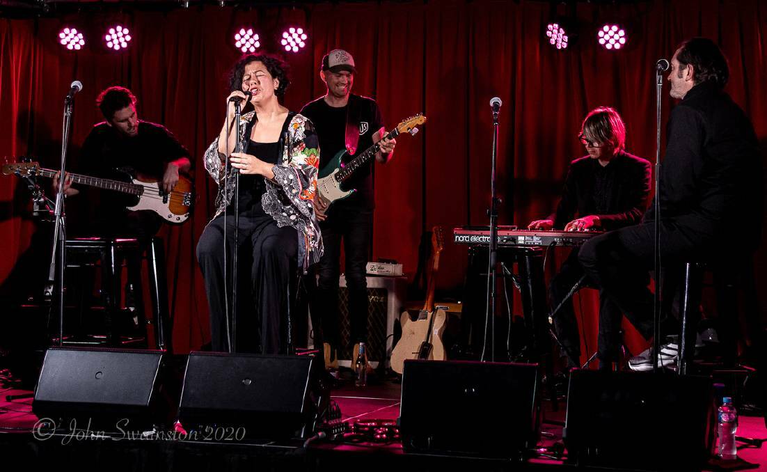 Mahalia Barnes and The Soul Mates cannot wait to perform at the Bowral Bowling Club at the end of the month. Picture supplied.