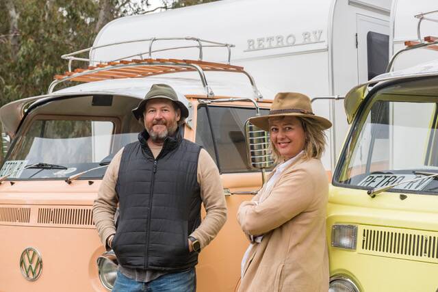 Tim Pollard and Jane Quinn brought ideas from their business ventures together to create Wildlings Co. Photo: Supplied 