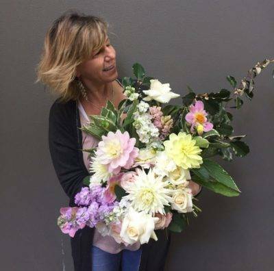 Blooms of Bowral owner Michelle Clayton said there has been lots of preparation for Valentine's Day, and it has been "really, really busy". Picture: Supplied 