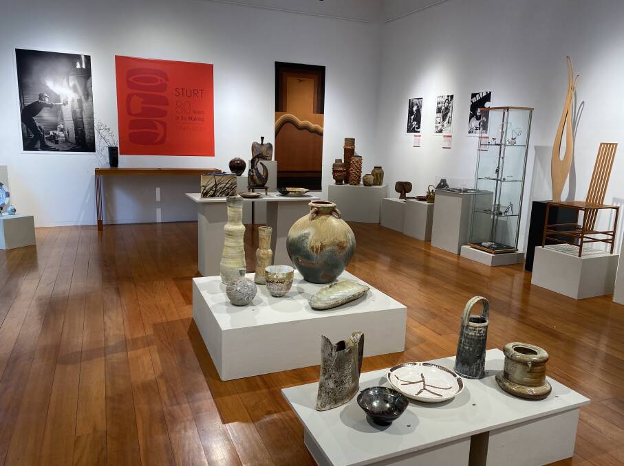 The permanent exhibition explores the gallery's legacy, and how many makers pioneered techniques and honed in on their craft at the studios in Mittagong. Picture: Briannah Devlin 