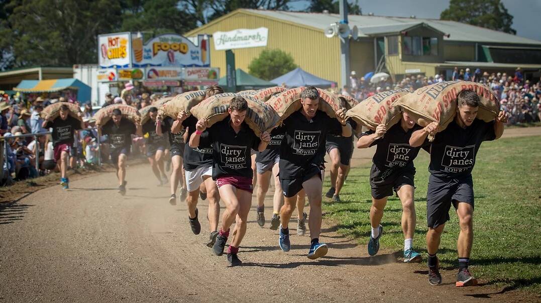 Planning for the Robertson Show is underway, with the hope to bring pack popular events like the potato races. Picture: Robertson Show
