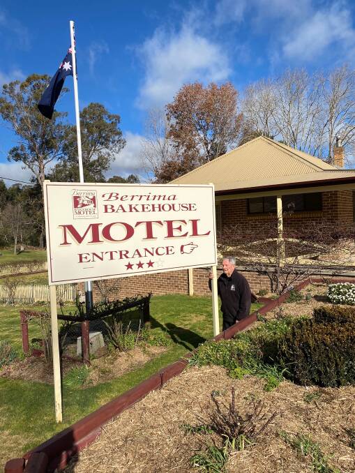 Berrima Bakehouse Motel manager Peter Fussell said that the amount of guests has dried up. Photo: Supplied