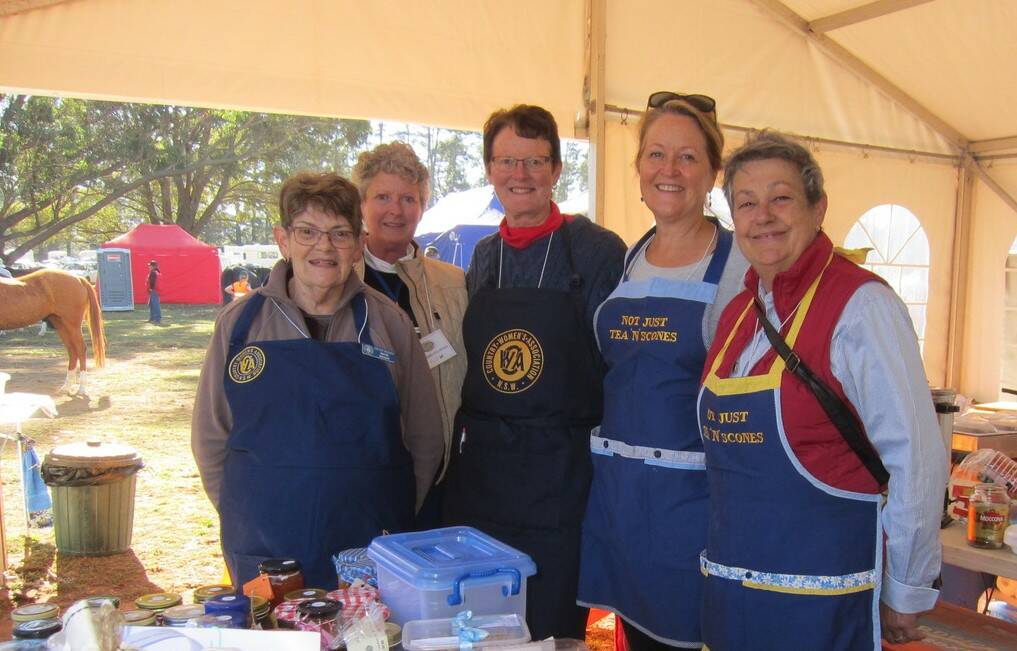 Exeter CWA members are passionate about agriculture and volunteered at the Wingello Ride in 2018. Picture: Supplied 