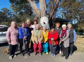 The Yerrinbool Village Group meets every Monday and people can come along to the Yerrinbool Station to help maintain the garden, or have a chat. Picture by Briannah Devlin