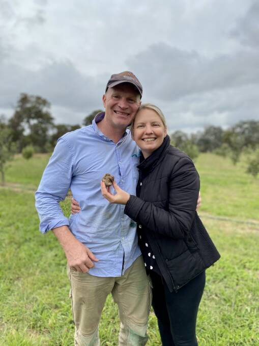 Truffle Mad owners Leane and Paul Dadd have brought some of their truffles to homes across the Highlands with Viva La Truffle. Photo: Supplied 