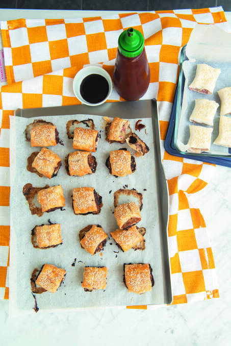 These sausage rolls will be a crowd pleaser. Picture: Supplied 