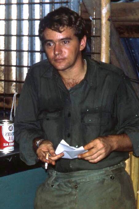 Phillip Moscatt in Vietnam in 1966. Photo: Phillip Moscatt
