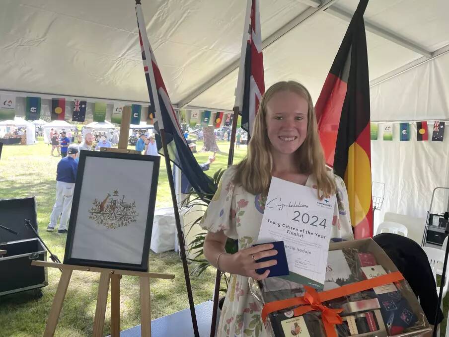 Mackenzie Isedale is the Wingecarribee Young Citizen of the Year for 2024 and has made a positive difference in the community. Picture by Briannah Devlin