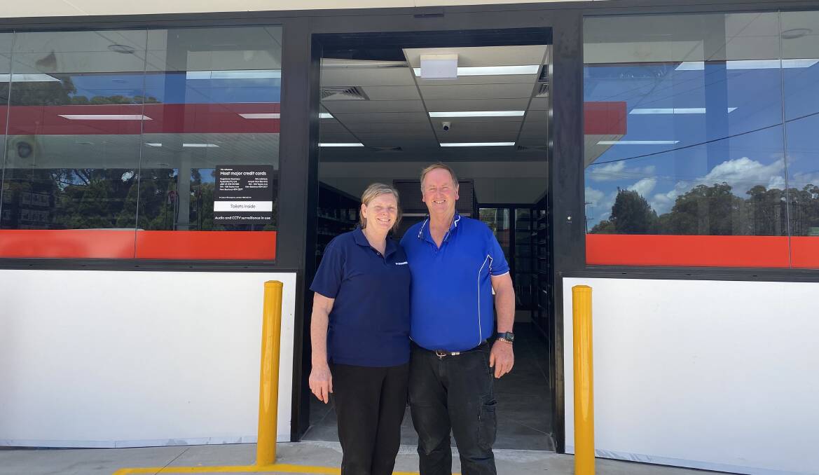 Karen and Geoff Hanratty have been dedicated to serving the New Berrima community at Karen's New Berrima General Store and Office. Picture: Briannah Devlin 