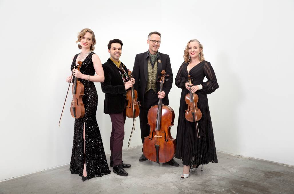 The string quartet from the Australian Ensemble will perform at the Bowral Memorial Hall this week. Picture supplied 