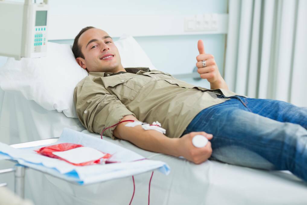 People are ruged to roll up their sleeves and help those in need by donating blood. Picture by Shutterstock
