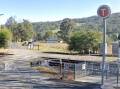 Burradoo's cycleway will be extended 60 metres and have improved access to Burradoo Station (pictured) thanks to a state government grant. Picture by Google Earth 
