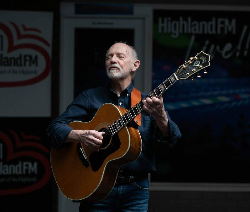 Peter Campbell is this month's Home Grown Artist of the Month at Highlands FM. Picture supplied. 