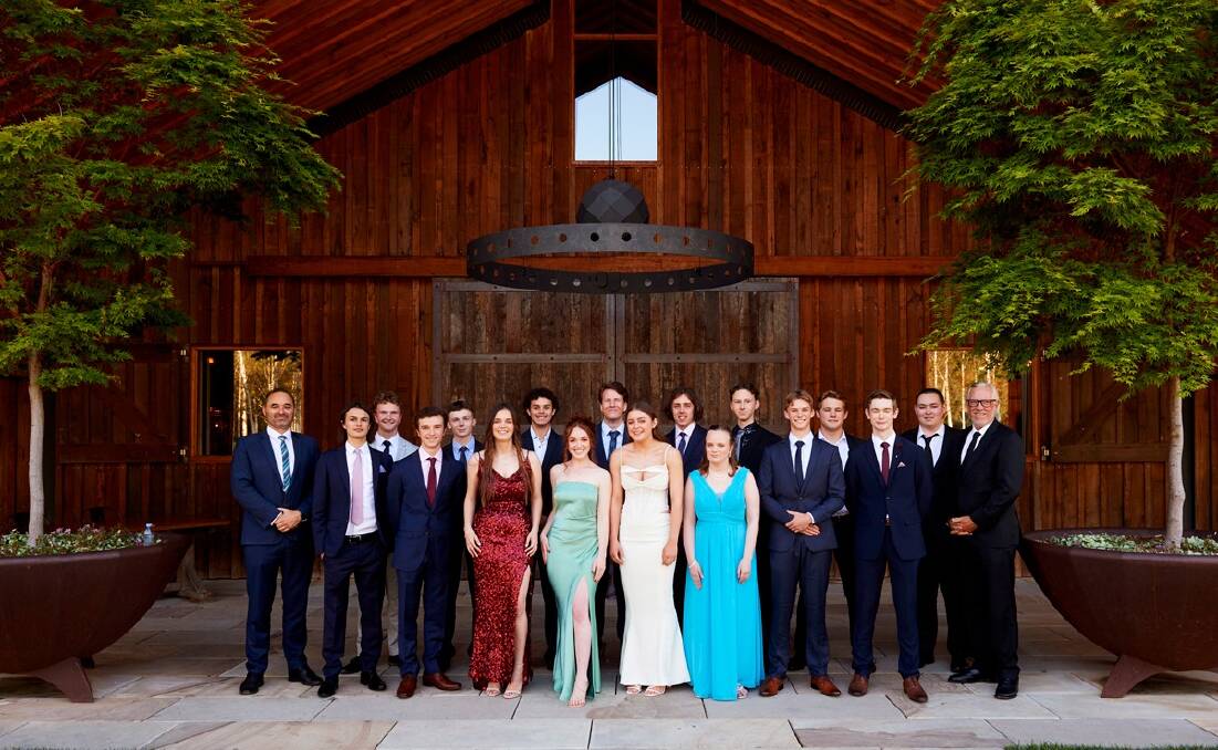 Former from the Southern Highlands Christian School commemorated the end of schooling with a formal at the Bendooley Estate. Picture supplied. 