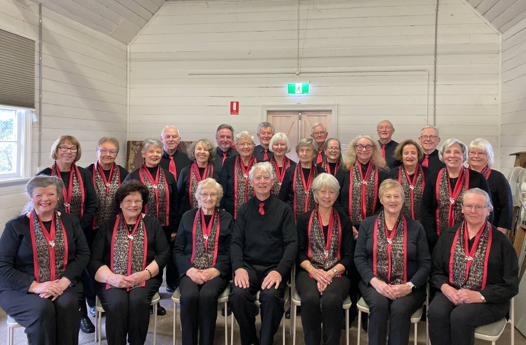 Members of The Highland Singers kicked off rehearsals for their Christmas concerts this month. Picture: Briannah Devlin