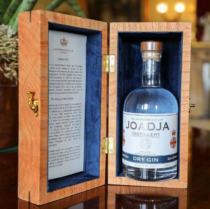 A local gin has made its way to Buckingham Palace. Picture: Supplied 