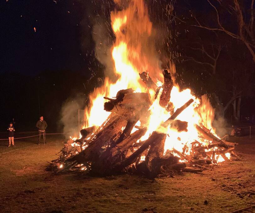 There has not been a bonfire since 2019. Photo: Marty Gardner