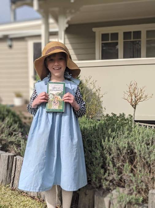 Audrey Zonneveld of Robertson loved the opportunity to dress as Anne of Green Gables. Photo: supplied
