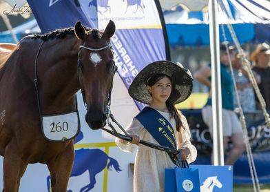 Liliana and former racehorse Bob from Robertson took out the Fashion in the Fields event at the Hawkesbury Showground earlier this month. Picture: Anabel Zeisler