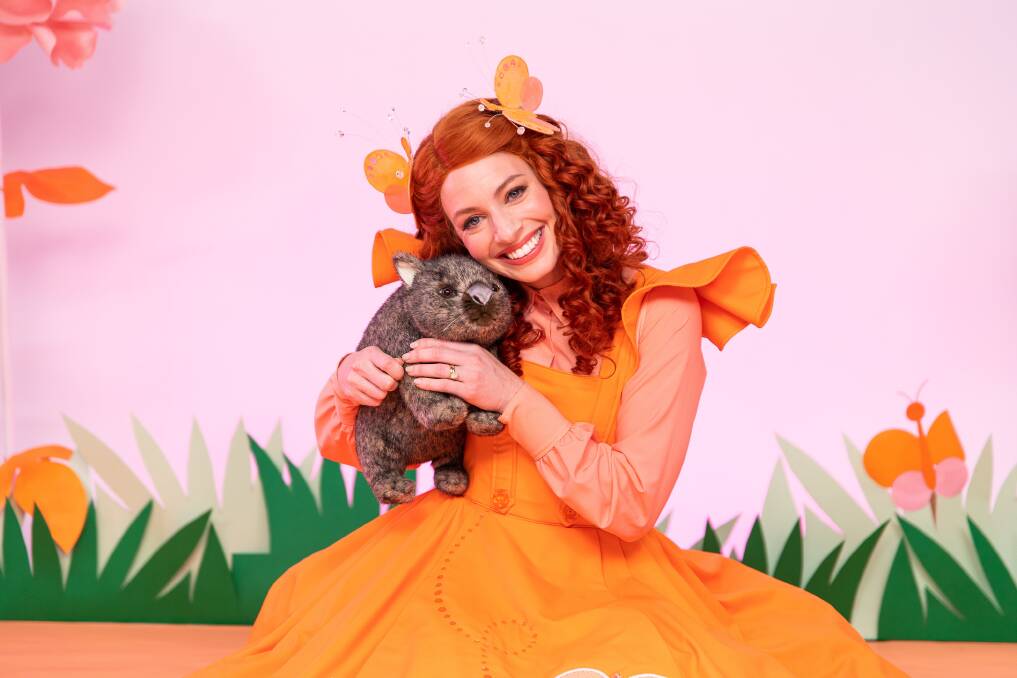 Emma Watkins has won an ARIA for her inaugural album for her singing, signing and dancing character Emma Memma. Picture supplied 