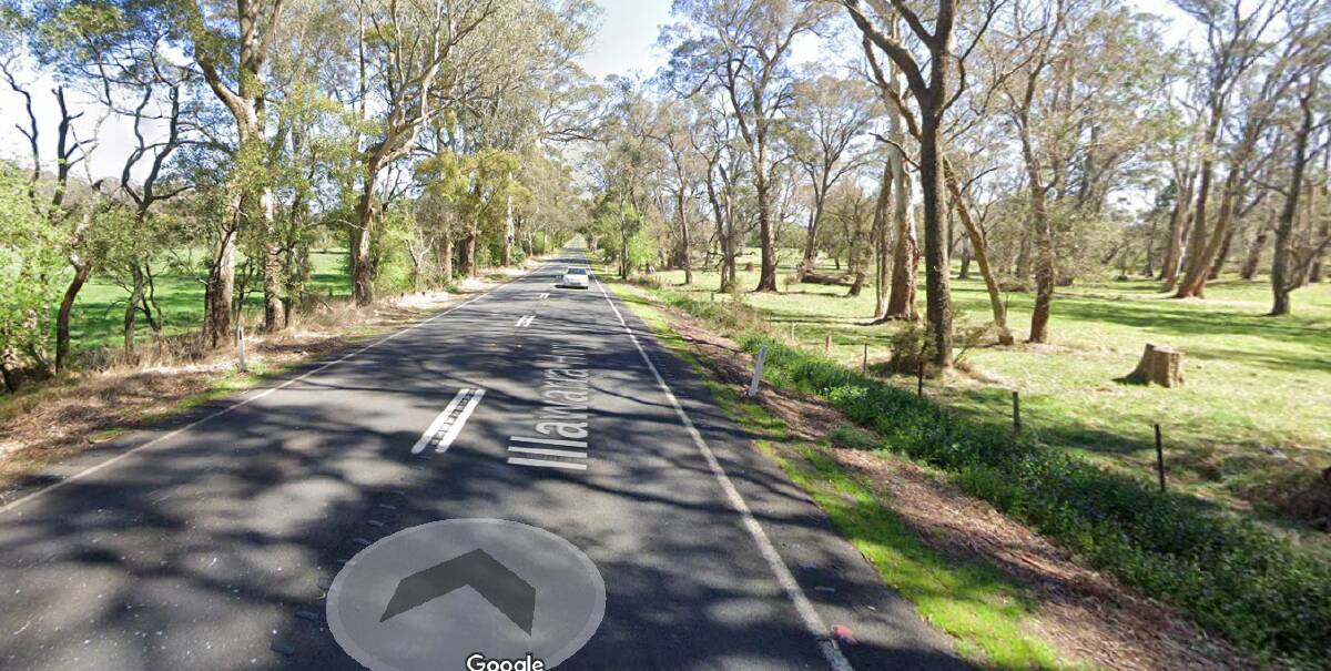 Tree trimming and the clearing of vegetation means there will be a change in traffic conditions along the Illawarra Highway in Burrawang. Picture by Google Earth