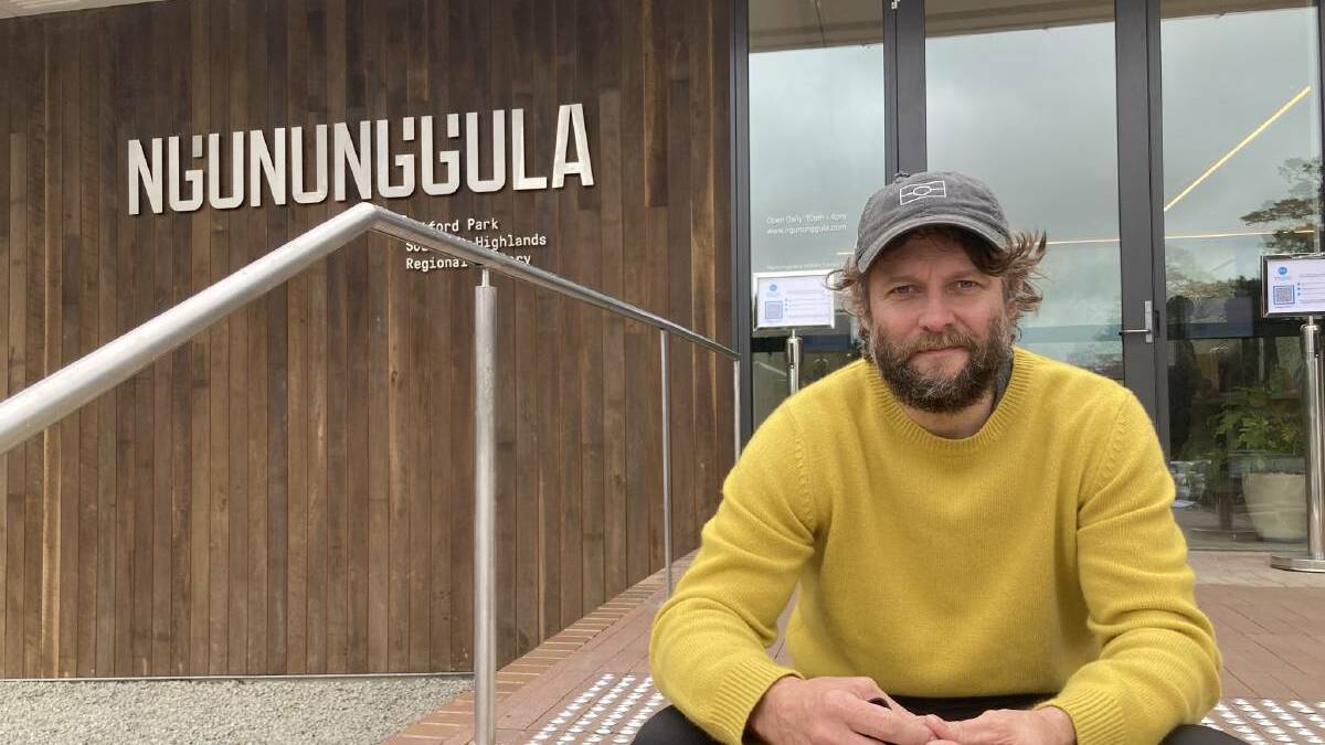 Contemporary artist and Ngununggula gallery board member Ben Quilty said the National Heritage Trust Award brings more attention to the gallery. Picture: Michelle Haines Thomas