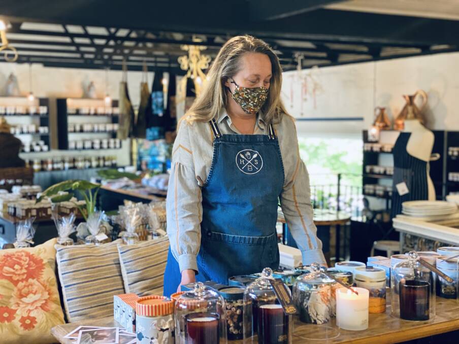 The Little Hand Stirred Jam Shop's owner Fiona David has stocked the store with products from regional creators. Picture: Supplied 