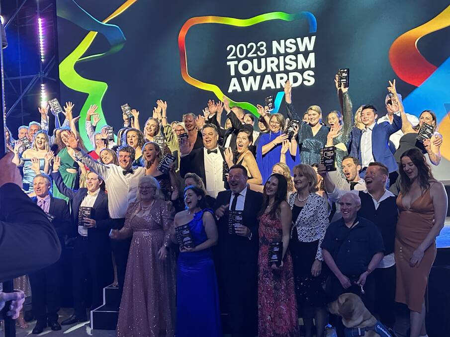 The businesses in NSW that won gold in their categories will compete against other state winners in the Qantas Australian Tourism Awards in Darwin in 2024. Picture supplied 