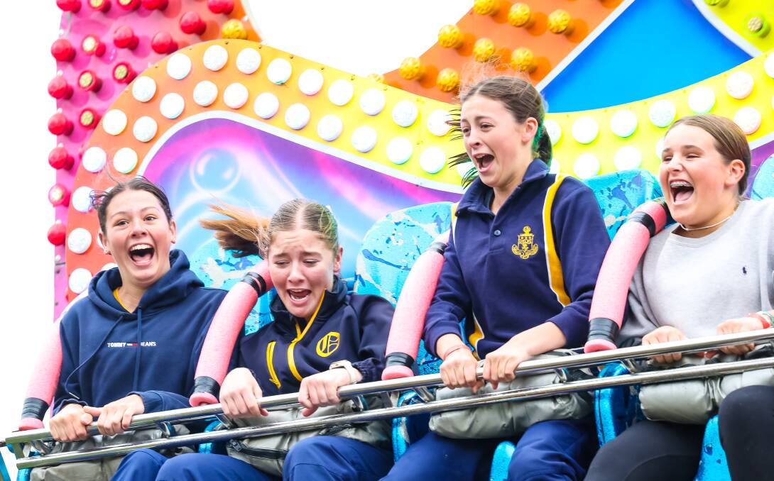 Oxley College celebrated its 40th birthday with a Pin Oak Fair with lots of rides and entertainment. Picture supplied 
