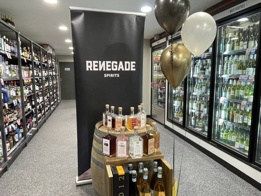 People sampled Renegade Spirits at the relaunch. Picture by Briannah Devlin