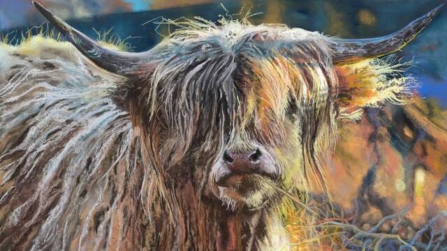 Highlander is one of many artworks Jane has selected for her exhibition. Photo: Supplied. 