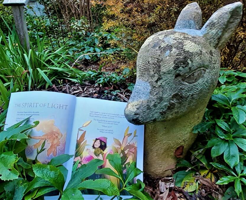 The book takes you to a garden full of charming creatures and plants. Photo: supplied. 
