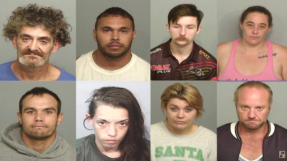 The alleged offenders who are on the run from police in the Illawarra. Pictures by NSWPF