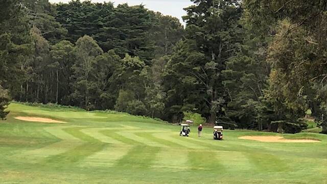 The Par 4, 13th Fairway at Moss Vale Golf Club. Picture: supplied
